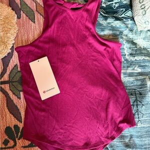 lululemon athletica Pink Sleeveless Tank Top